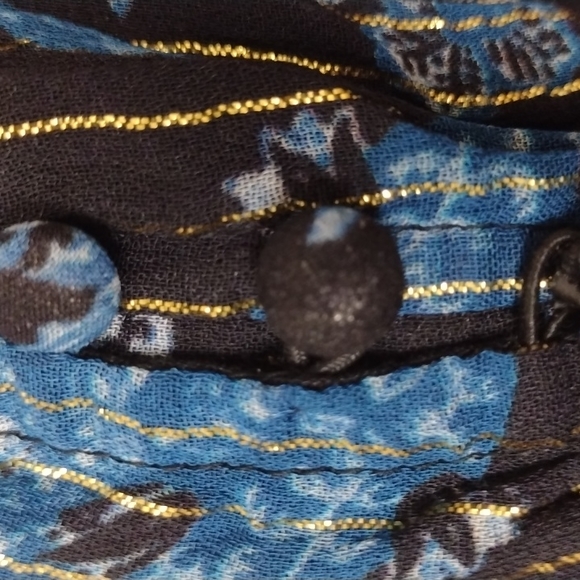 HEMANT AND NANDITA X REVOLVE Nitara Romper in Blue Floral - Picture 4 of 5